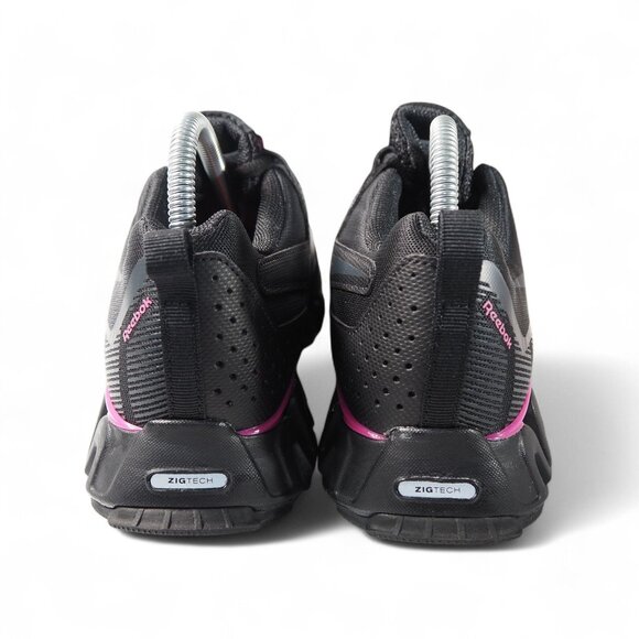 Reebok ZigWild Trail 6 'Black Pink' Performance Running Shoes FX1439 Women's 8 - Picture 5 of 10